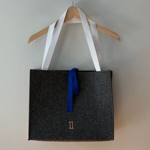 Kit and Ace Large Felt Shopper Tote Grey